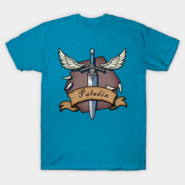 Paladin Logo T-Shirt by AlmostCritical